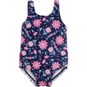 imageHudson Baby Girls Baby and Toddler SwimsuitBotanical Toddler