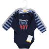 imageHudson Baby babyboys Cotton Longsleeve Bodysuits 3packMommys Little Boy