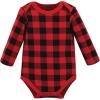 imageHudson Baby babyboys Cotton Longsleeve Bodysuits 7packBrown Bear