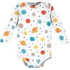 imageHudson Baby babyboys Cotton Longsleeve Bodysuits 7packHappy Planets