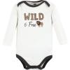 imageHudson Baby babyboys Cotton Longsleeve Bodysuits 7packWild Buffalo