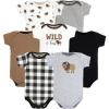 imageHudson Baby unisexbaby Cotton Bodysuits 7packWild Buffalo