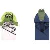 imageHudson Baby Boy Cotton Animal Face Hooded Towel 2Pack Classy Walrus Banana MonkeyScuba Turtle Alligator