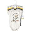 imageHudson Baby babyboys Cotton Bodysuits 5packDesert Animals