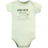 imageHudson Baby babyboys Cotton Bodysuits 5packDinosaur Adventures
