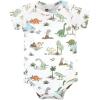 imageHudson Baby babyboys Cotton Bodysuits 5packDinosaur Adventures