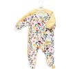 imageHudson Baby Unisex Baby Premium Quilted Zipper Sleep and PlayFall Botanical