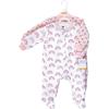 imageHudson Baby Unisex Baby Premium Quilted Zipper Sleep and PlayModern Rainbow