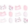 imageHudson Baby babygirls 12pc Headband and Scratch Mitten SetPink Floral