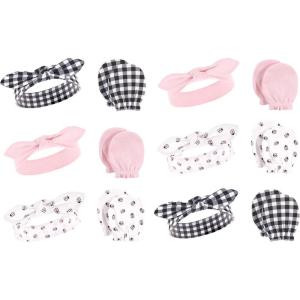 imageHudson Baby babygirls 12pc Headband and Scratch Mitten SetLady Bug