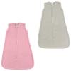 imageGrow with Me Wearable Fleece Sleeping Bag 2PackPinkGray
