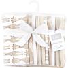 imageHudson Baby Cotton Flannel Burp Cloths 10Pack Giraffe One Size