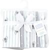 imageHudson Baby Cotton Flannel Burp Cloths 10Pack Koala Stripe One Size