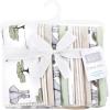 imageHudson Baby Cotton Flannel Burp Cloths 10Pack Wild Safari Adventures One Size