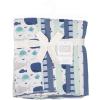 imageHudson Baby Cotton Flannel Burp Cloths 12Pack Bundle Sea Friends One Size