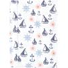 imageHudson Baby Cotton Flannel Burp Cloths 7Pack Sunshine And Sailboats One Size