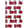 imageHudson Baby Infant Boys Cotton Flannel Burp Cloths 10Pack Fire Truck One Size