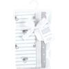 imageHudson Baby Unisex Baby Cotton Flannel Burp Cloths One SizeKoala Stripe