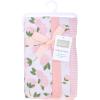 imageHudson Baby Unisex Baby Cotton Flannel Burp Cloths One SizePink Peony