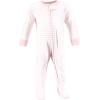 imageHudson Baby Unisex Baby Cotton Sleep and PlayPink Bows