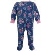 imageHudson Baby Unisex Baby Fleece Sleep and PlayBlue Butterfly Floral