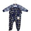 imageHudson Baby Unisex Baby Fleece Sleep and PlayConstruction Trucks