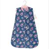 imageHudson Baby Unisex Baby Fleece Sleeping Bag Sack BlanketBlue Butterfly Floral
