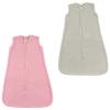 imageGrow with Me Wearable Fleece Sleeping Bag 2PackPinkGray