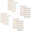 imageHudson Baby Cotton Flannel Burp Cloths 10Pack Giraffe One Size