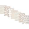 imageHudson Baby Cotton Flannel Burp Cloths 7Pack Giraffe One Size