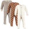 imageHudson Baby Unisex Baby Cotton Sleep and PlayCinnamon Hearts