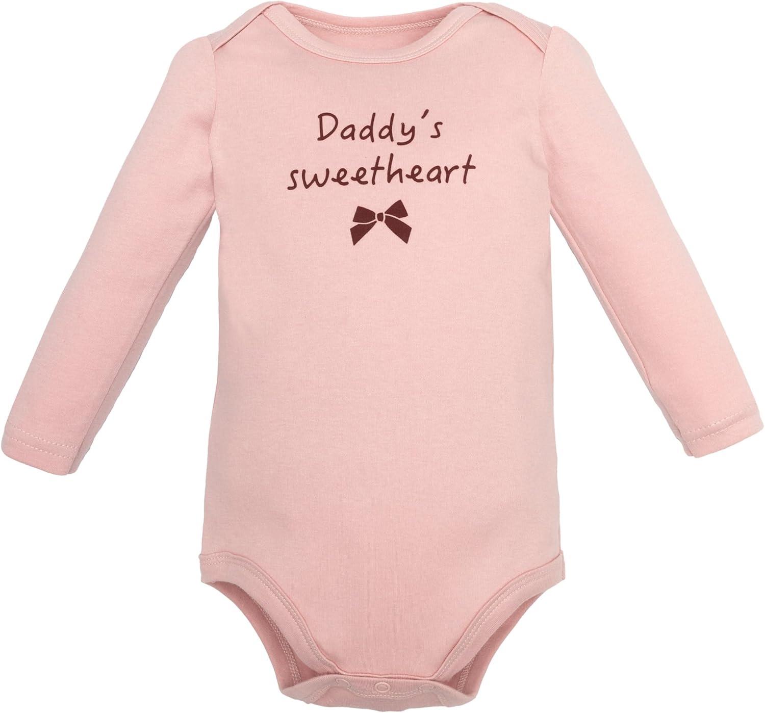 imageHudson Baby Unisex Baby Cotton Bodysuit Pant and Shoe SetSweetheart Bows