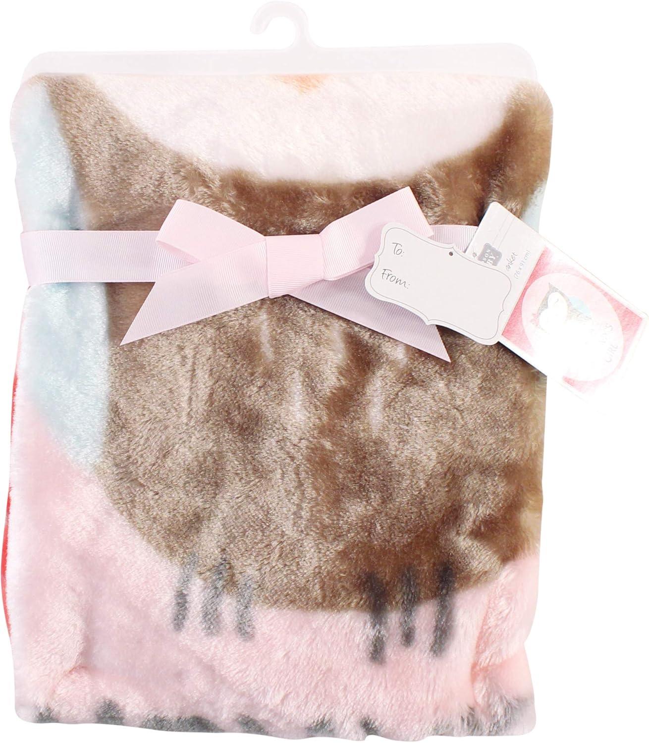 imageHudson Baby Unisex Baby High Pile Plush Blanket Moose Wonderful Time One SizeMommys Girl