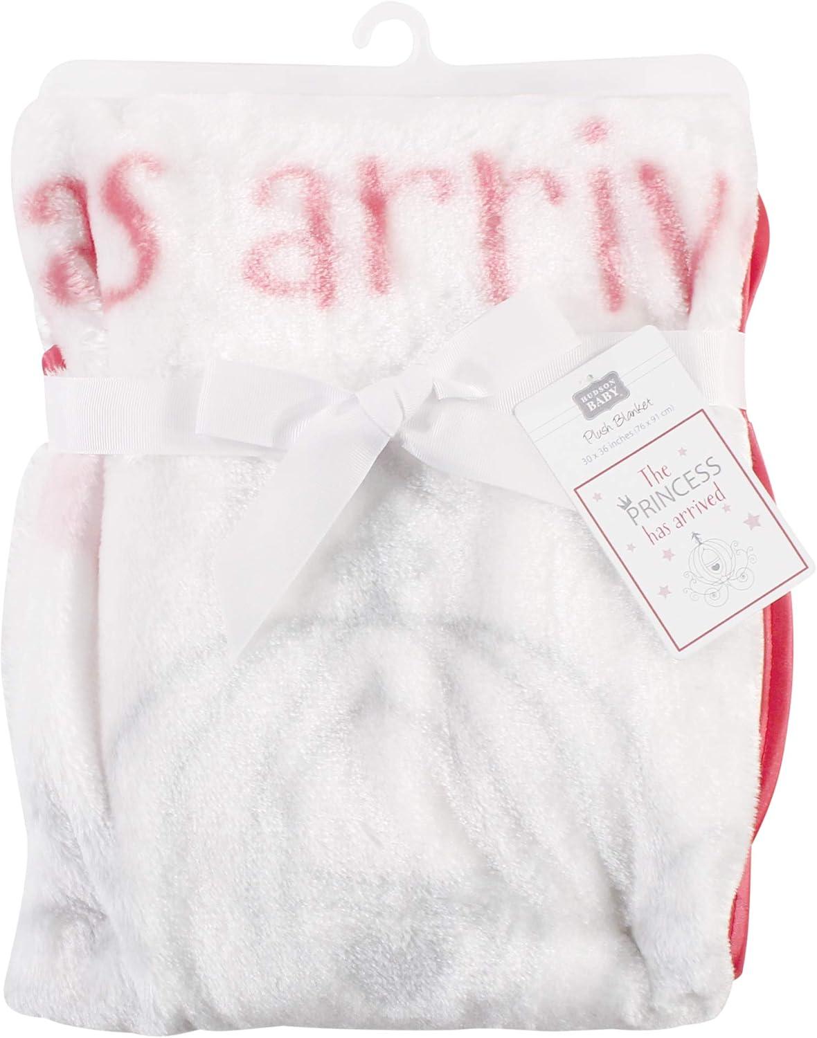 imageHudson Baby Unisex Baby High Pile Plush Blanket Moose Wonderful Time One SizePrincess Has Arrived