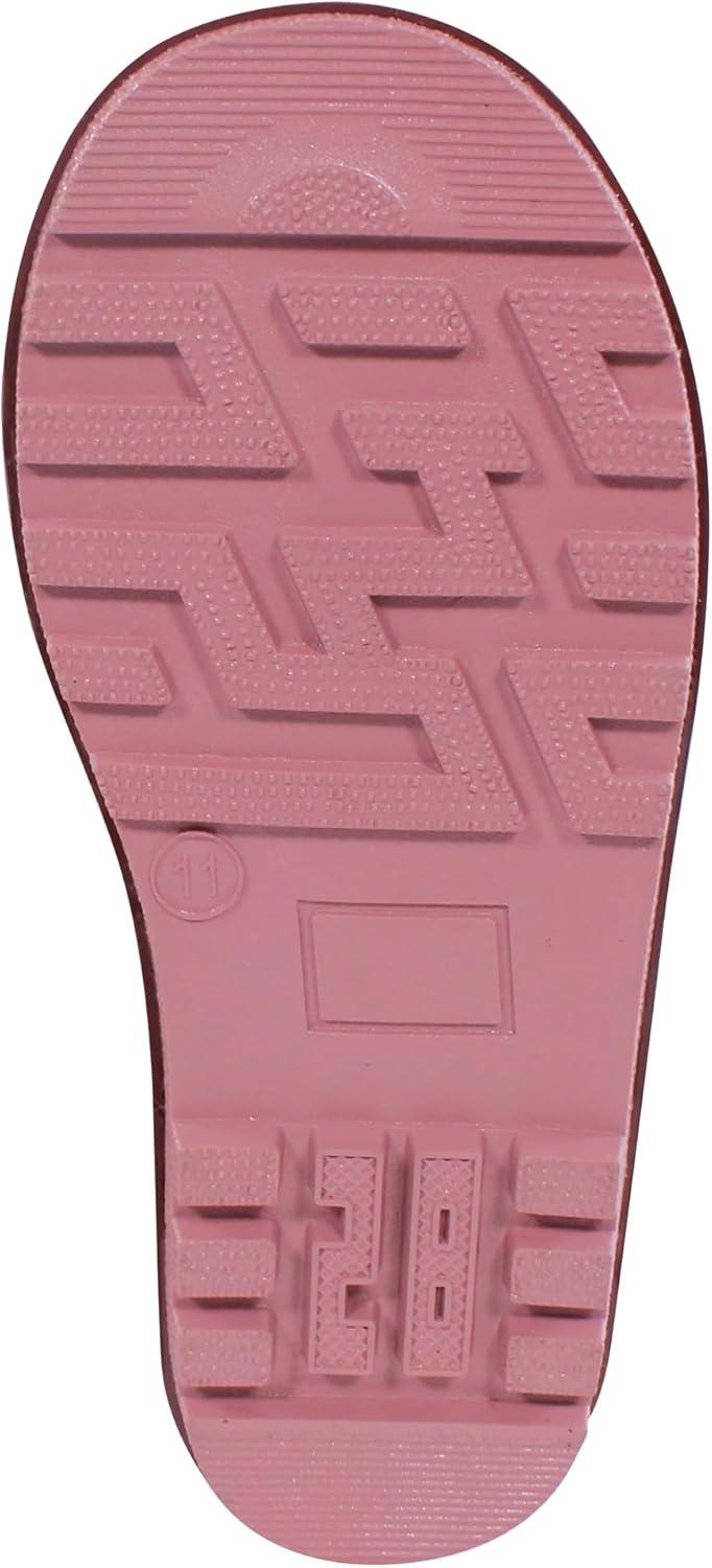 imageHudson Baby Unisex Baby and Toddler Rain BootsBurgundy Floral