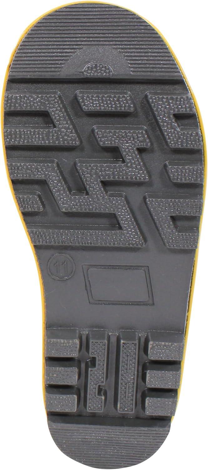 imageHudson Baby Unisex Baby and Toddler Rain BootsYellow Construction