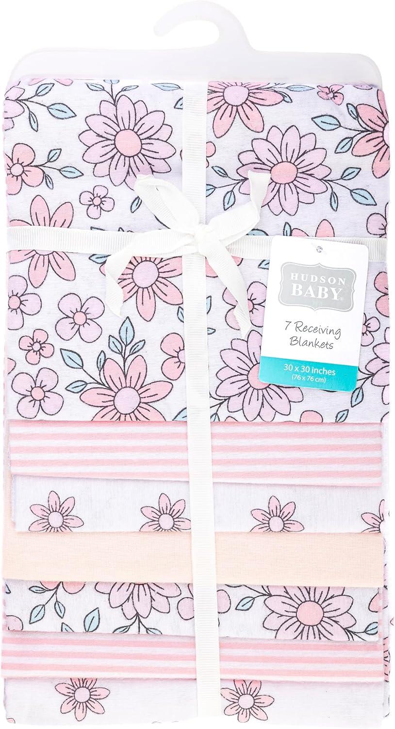 imageHudson Baby UnisexBaby ClassicPink Mint Floral