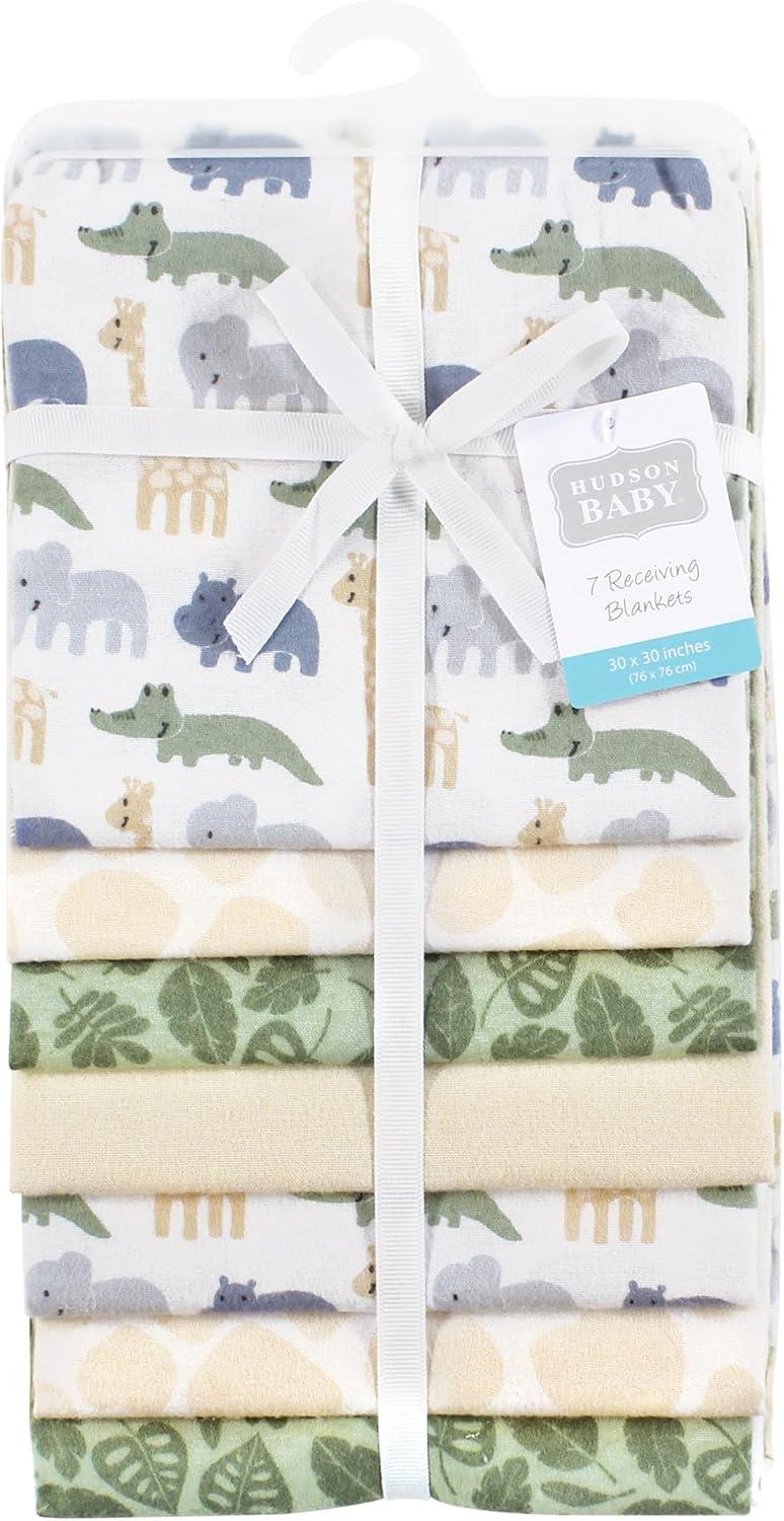 imageHudson Baby UnisexBaby ClassicWild Leaf Safari