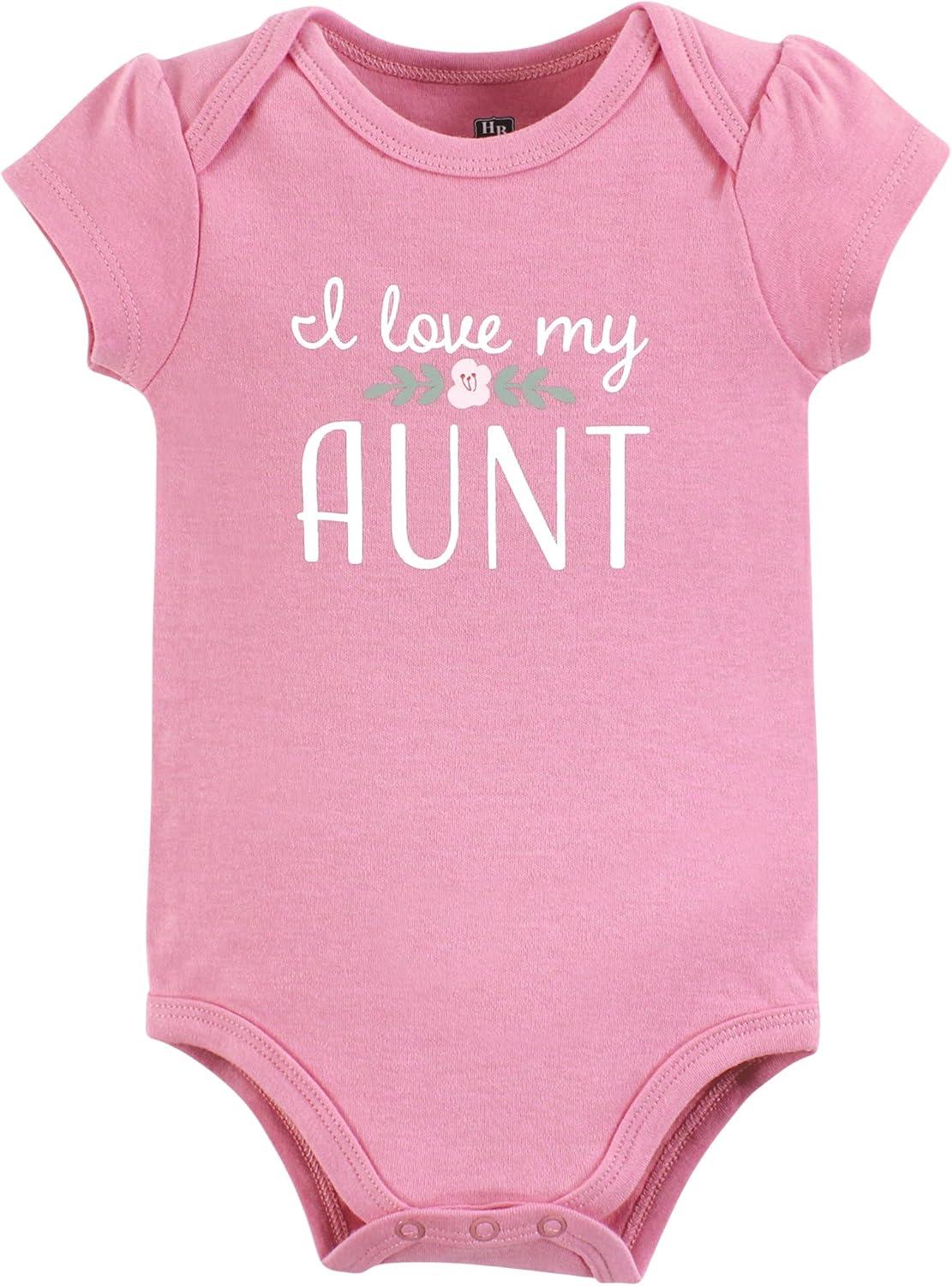 imageHudson Baby babyboys Cotton Bodysuits 3packAuntie Bestie