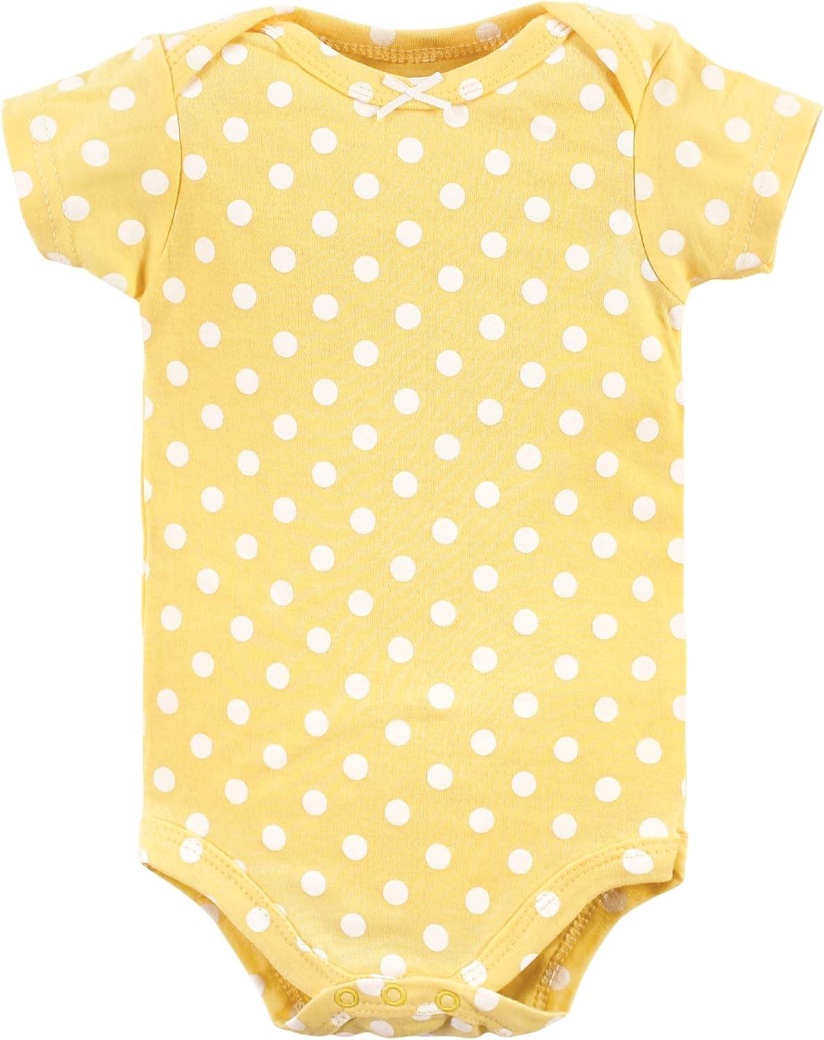 imageHudson Baby babygirls Cotton Bodysuits 5packGirl Bold Family