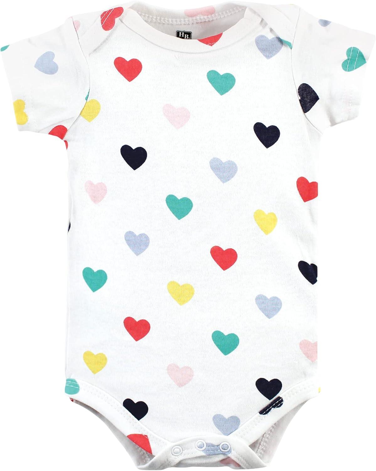 imageHudson Baby babygirls Cotton Bodysuits 5packGirl Bold Family