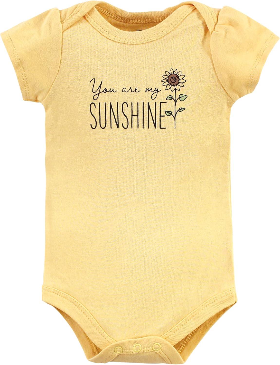 imageHudson Baby babygirls Cotton Bodysuits 5packGirl Farm