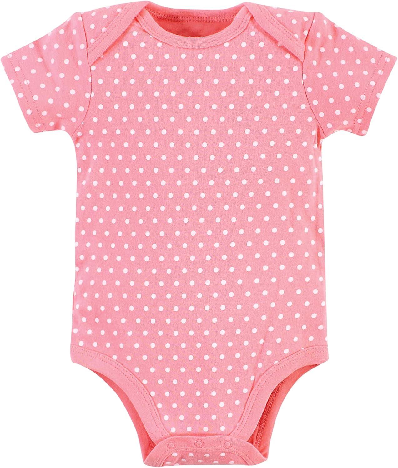 imageHudson Baby babygirls Cotton Bodysuits 5packSweet Bunny