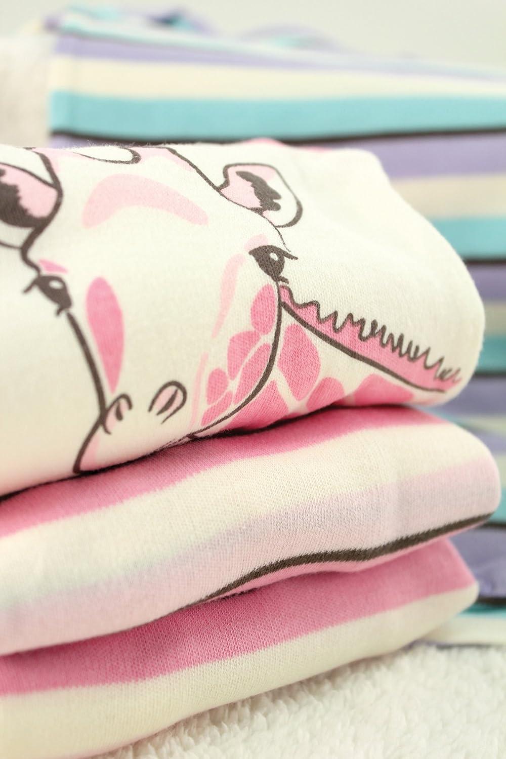 imageTouched by Nature babyboys Organic Cotton Bodysuit and Pant SetLayette SetGiraffe