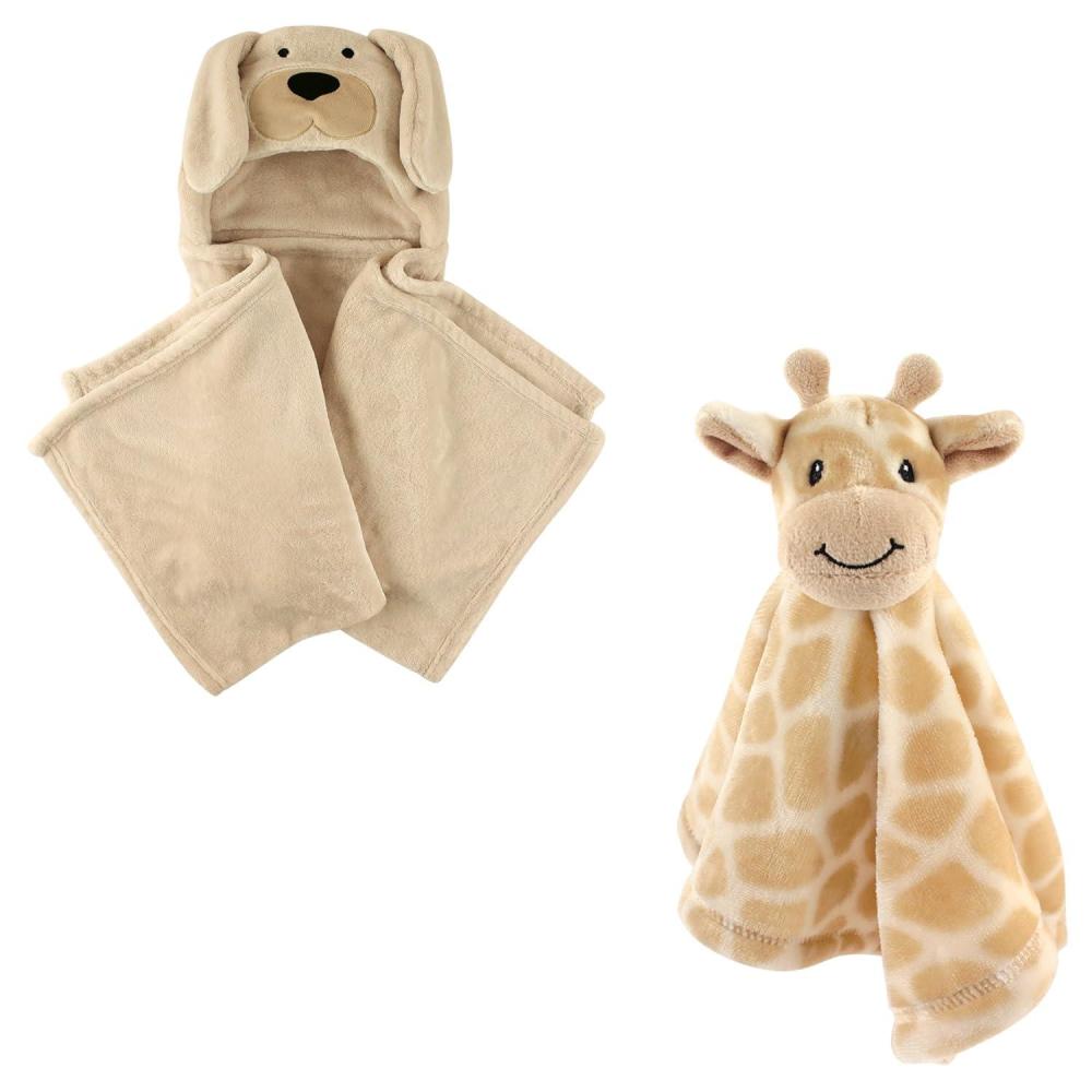 imageHooded Blanket ampamp Security BlanketDogGiraffe