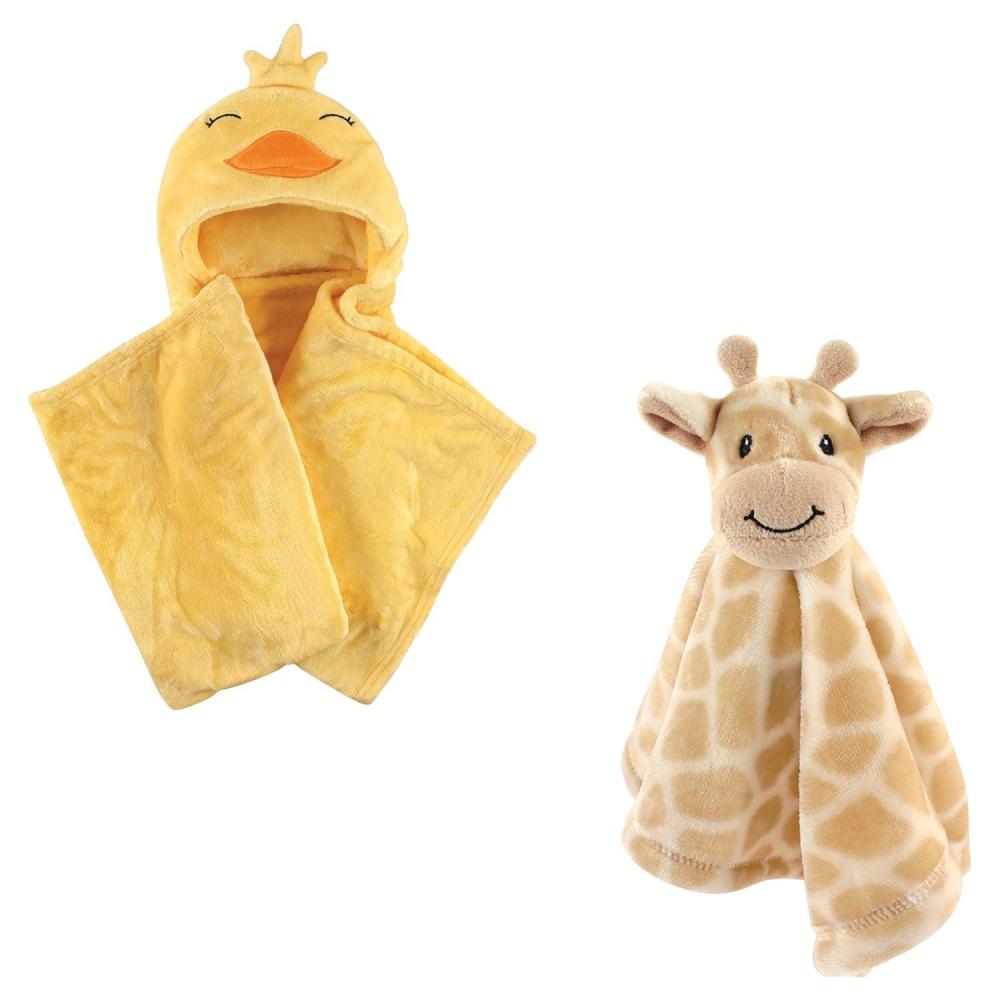 imageHooded Blanket ampamp Security BlanketDuckGiraffe