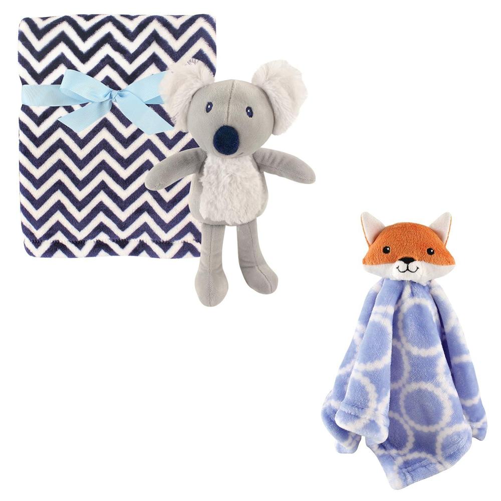 imageHudson Baby Plush Blanket Security Blanket ampamp ToyBoy KoalaBoy Fox