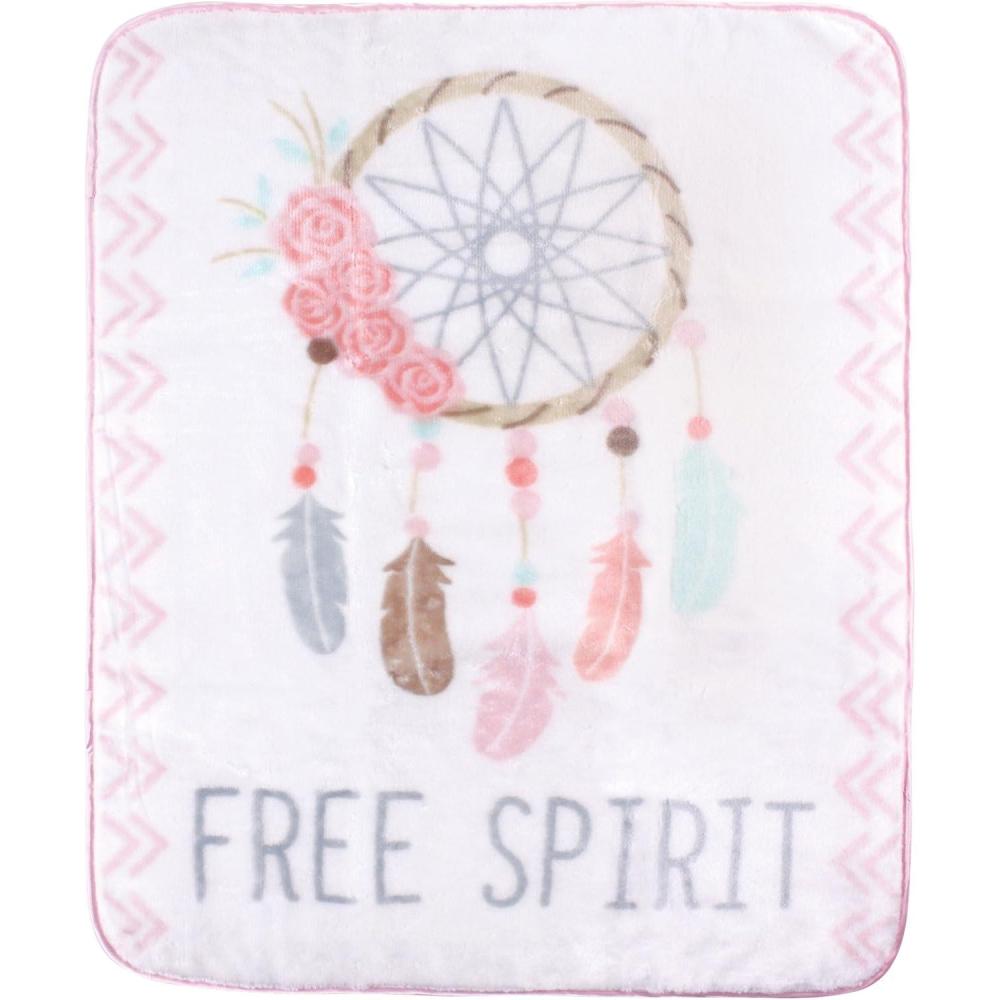 imageHudson Baby Unisex Baby High Pile Plush Blanket Moose Wonderful Time One SizeDream Catcher