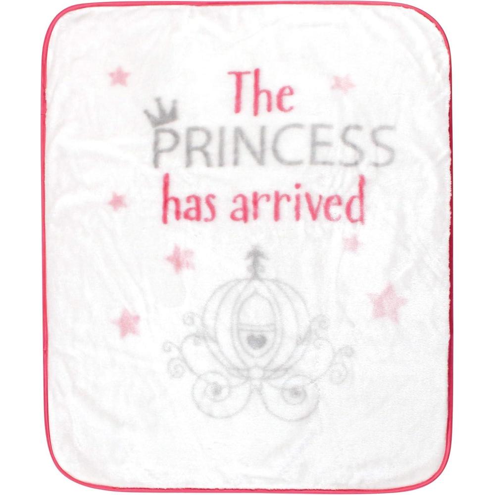 imageHudson Baby Unisex Baby High Pile Plush Blanket Moose Wonderful Time One SizePrincess Has Arrived