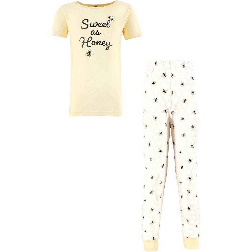imageHudson Baby Unisex Baby and Toddler Cotton Pajama SetSweet as Honey